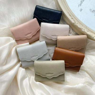 mellow's フリルミニ財布