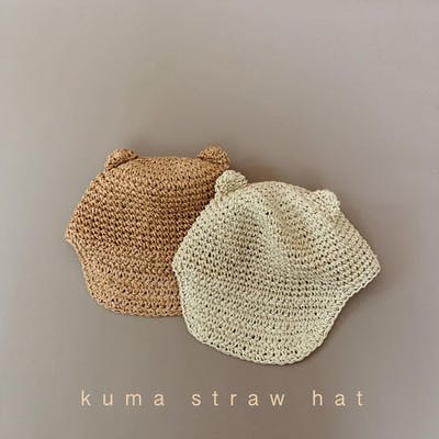 kuma  straw hat