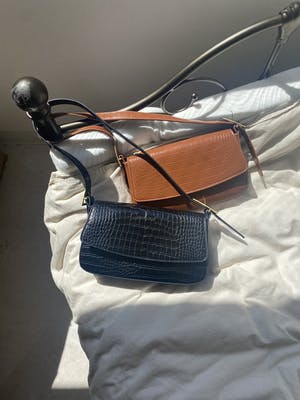 2WAYクロコショルダーバッグ