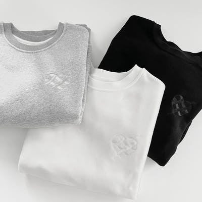 EMBROIDERY SWEAT PULLOVER