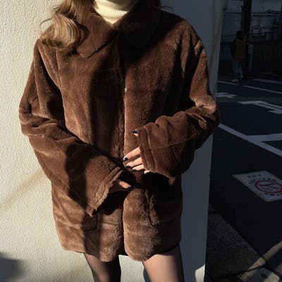 ナチュラルファーコート